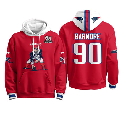 NE Minuteman Edition Fleece Hoodie - Printed