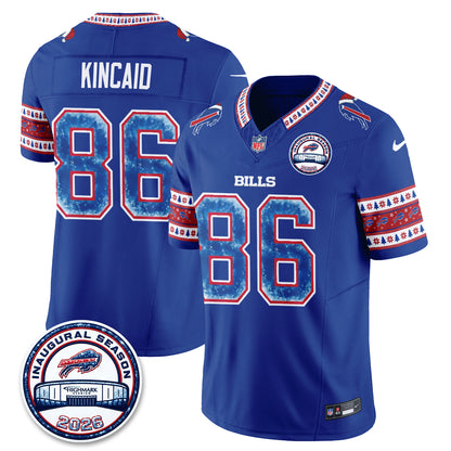 BUF Xmas Edition Vapor Jersey - Stitched