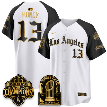 LAD WS Champions Back 2 Back Patch Vapor Premier Limited Gothic Edition Jersey - All Stitched