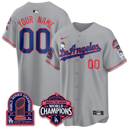 LAD x Hello Kitty Night 2026 Vapor Custom Jersey - Stitched - V2