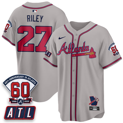 ATL 2026 60th Anniversary Vapor City Connect Limited Jersey - All Stitched