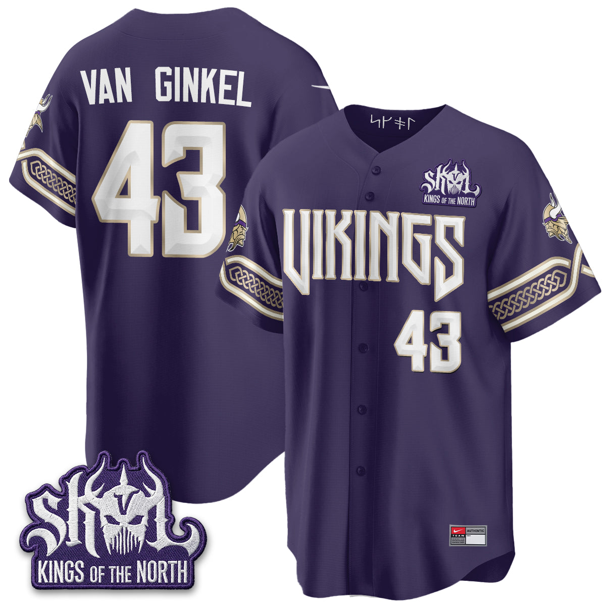 MIN 2026 Rivalries Edition Baseball Vapor Jersey - Stitched