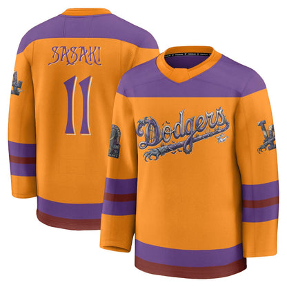 LAD Nightmare Halloween Edition Hockey Jersey - Printed