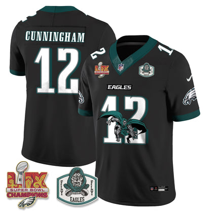 Philadelphia Eagles x Green Cape Villain Edition Vapor Jersey - Stitched