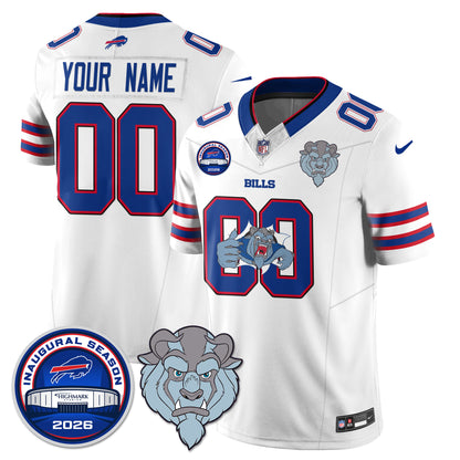 Buffalo Bills x Hairy Blue Beast Edition Vapor Jersey - Stitched