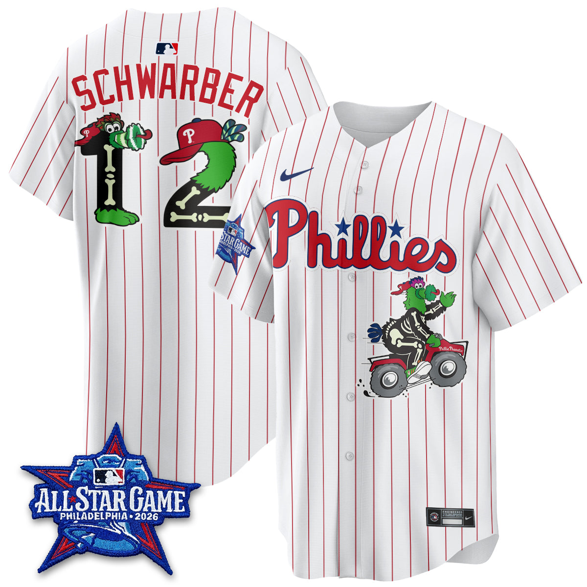 PHI Skeleton Edition Vapor Jersey - Stitched