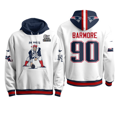 NE Minuteman Edition Fleece Hoodie - Printed