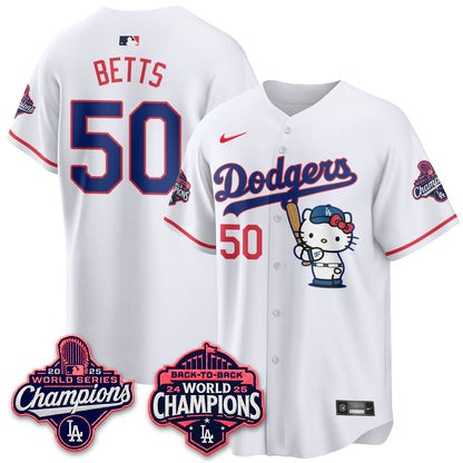 LAD x Hello Kitty Night 2026 Vapor White Jersey - All Stitched