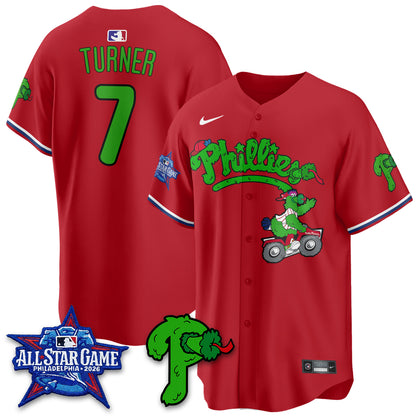 Philadelphia Phillies Phanatic Vapor Limited Jersey V2- Stitched