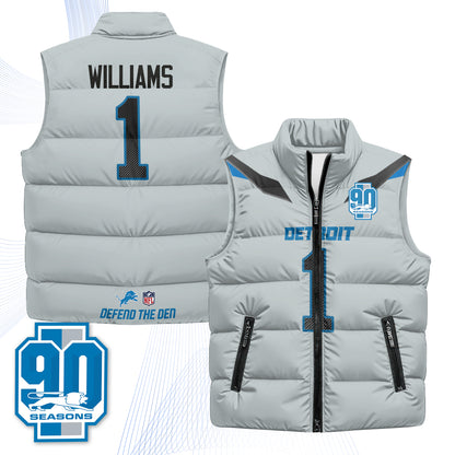 DET Xmas 2026 Rivalries Puffer Vest - Printed