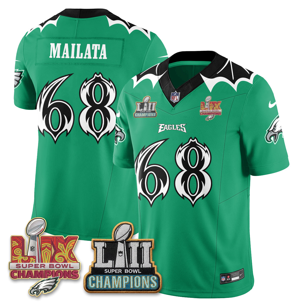 PHI x Bat Edition Vapor Jersey - Stitched