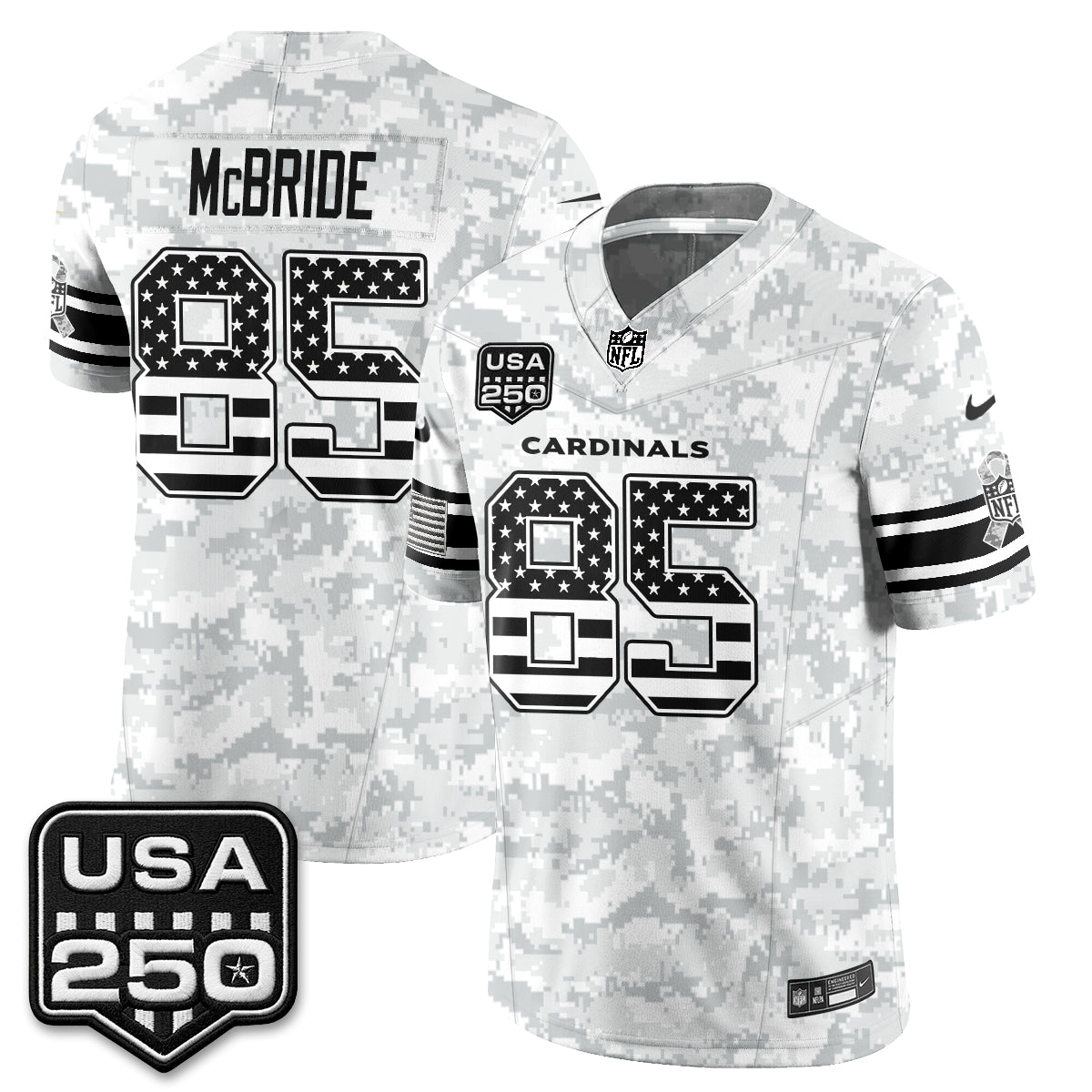 ARI 2026 Salute to Service Vapor Jersey - Stitched