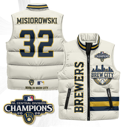 MIL "Brew City" Puffer Vest - Printed V3