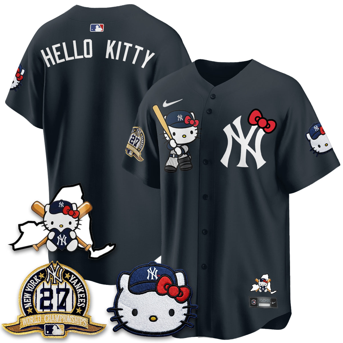 NYY Meow KT 2026 Vapor Limited Jersey - All Stitched
