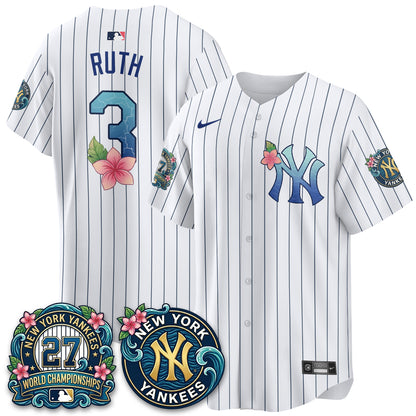 NYY "Aloha Spirit" Vapor Limited Jersey - Printed