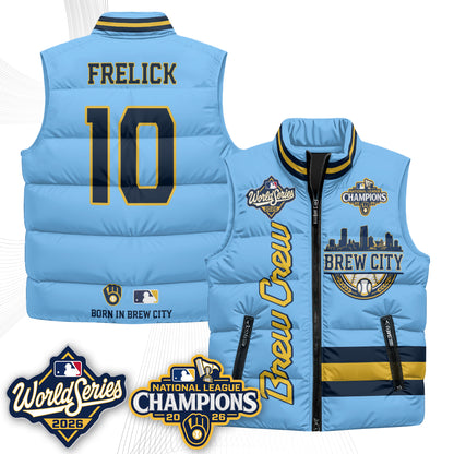 MIL 2026 NL Champions Puffer Vest - Printed
