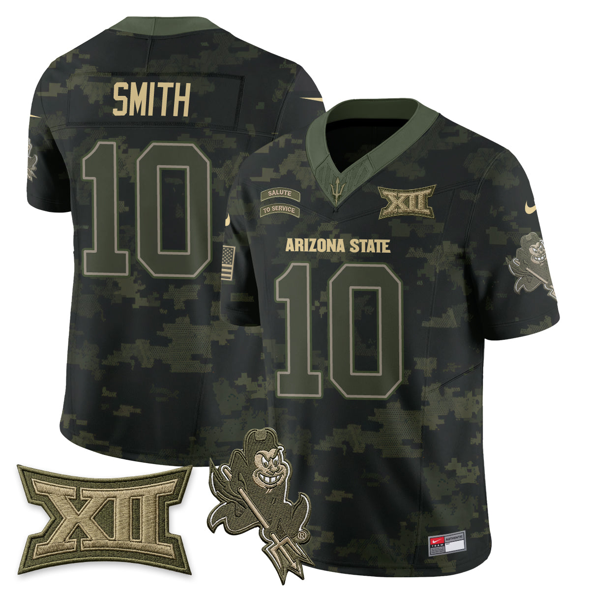 ASU 2026 Salute to Service Vapor Jersey - Stitched