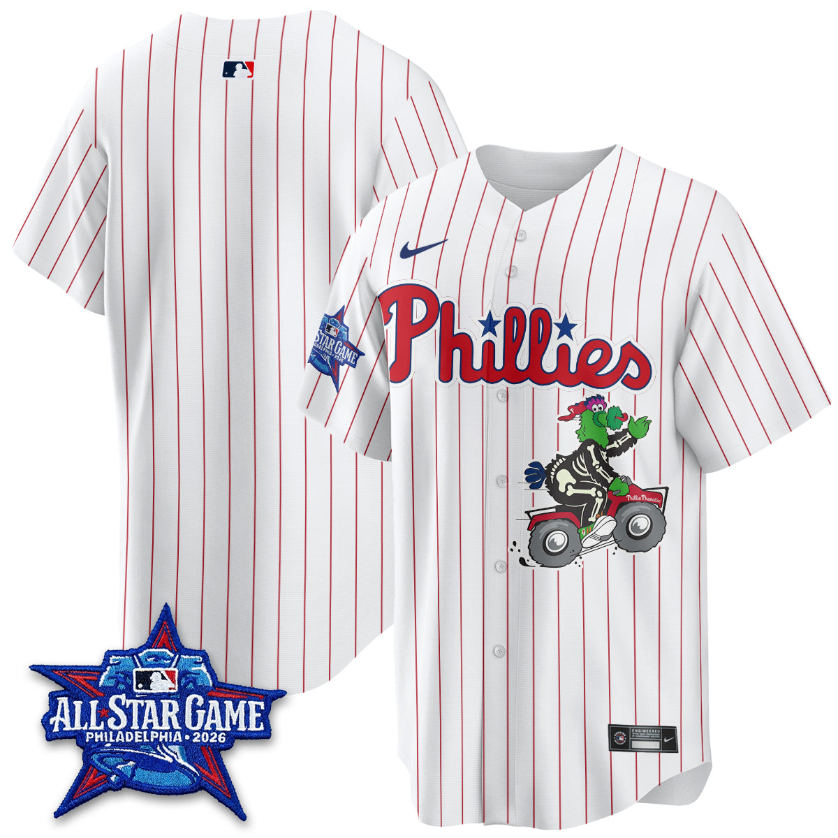PHI Skeleton Edition Vapor Jersey - Stitched
