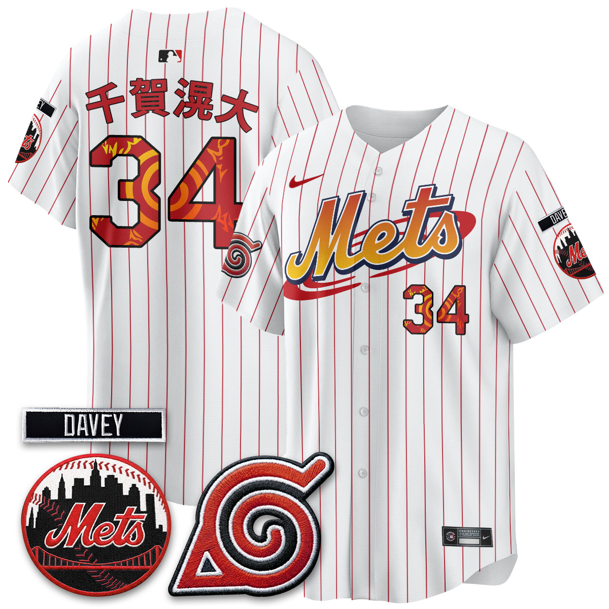 NYM x Naruto Nights 2026 Vapor Limited Jersey - All Stitched V3