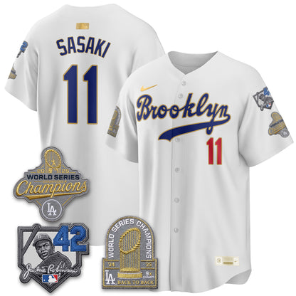LAD 2026 Brooklyn Jackie Robinson Limited Jersey - Stitched