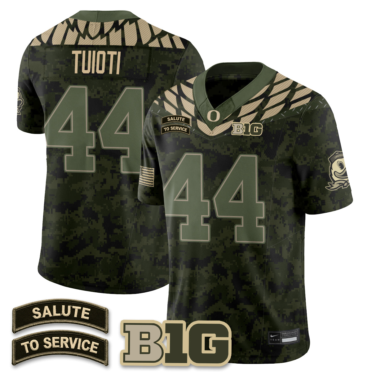 ORE 2026 Salute to Service Vapor Jersey - Stitched