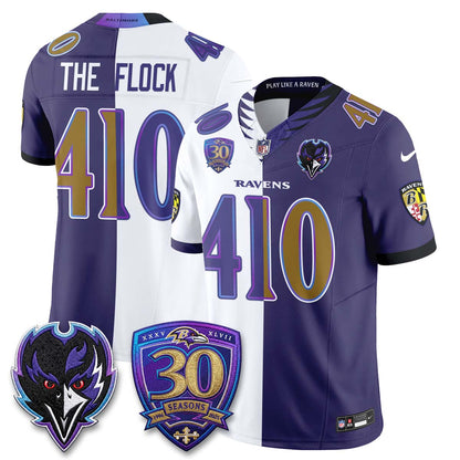 Baltimore Ravens The Next Flight Split Vapor Jersey - Stitched