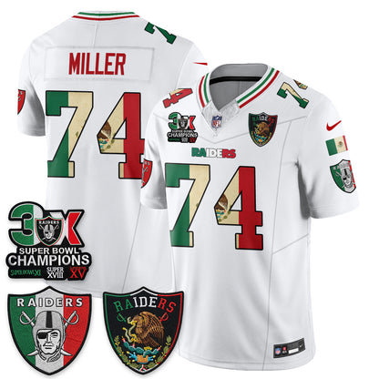 LVR 3X Champs Mexico Edition Vapor Jersey - Stitched