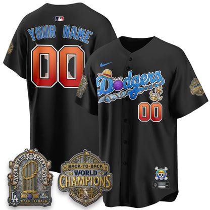 LAD x OP Japanese Cartoon Vapor Limited Custom Jersey V2- Printed