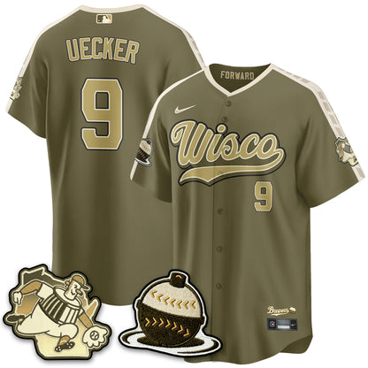 MIL New Era Olive 2026 Armed Forces Day Jersey - All Stitched