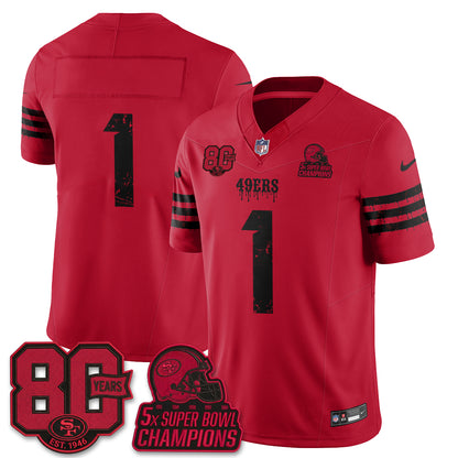 SF Slasher Edition Vapor Jersey - Stitched
