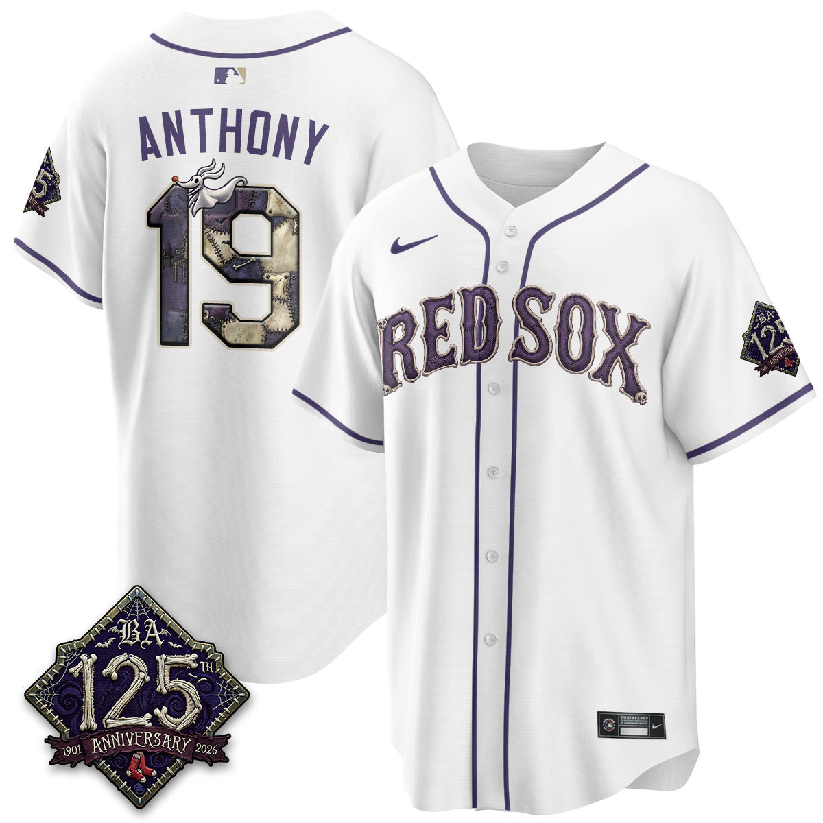 Boston Red Sox Nightmare Vapor Limited Jersey - Stitched