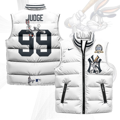 New York Yankees Edition Unisex Puffer Vest - Printed
