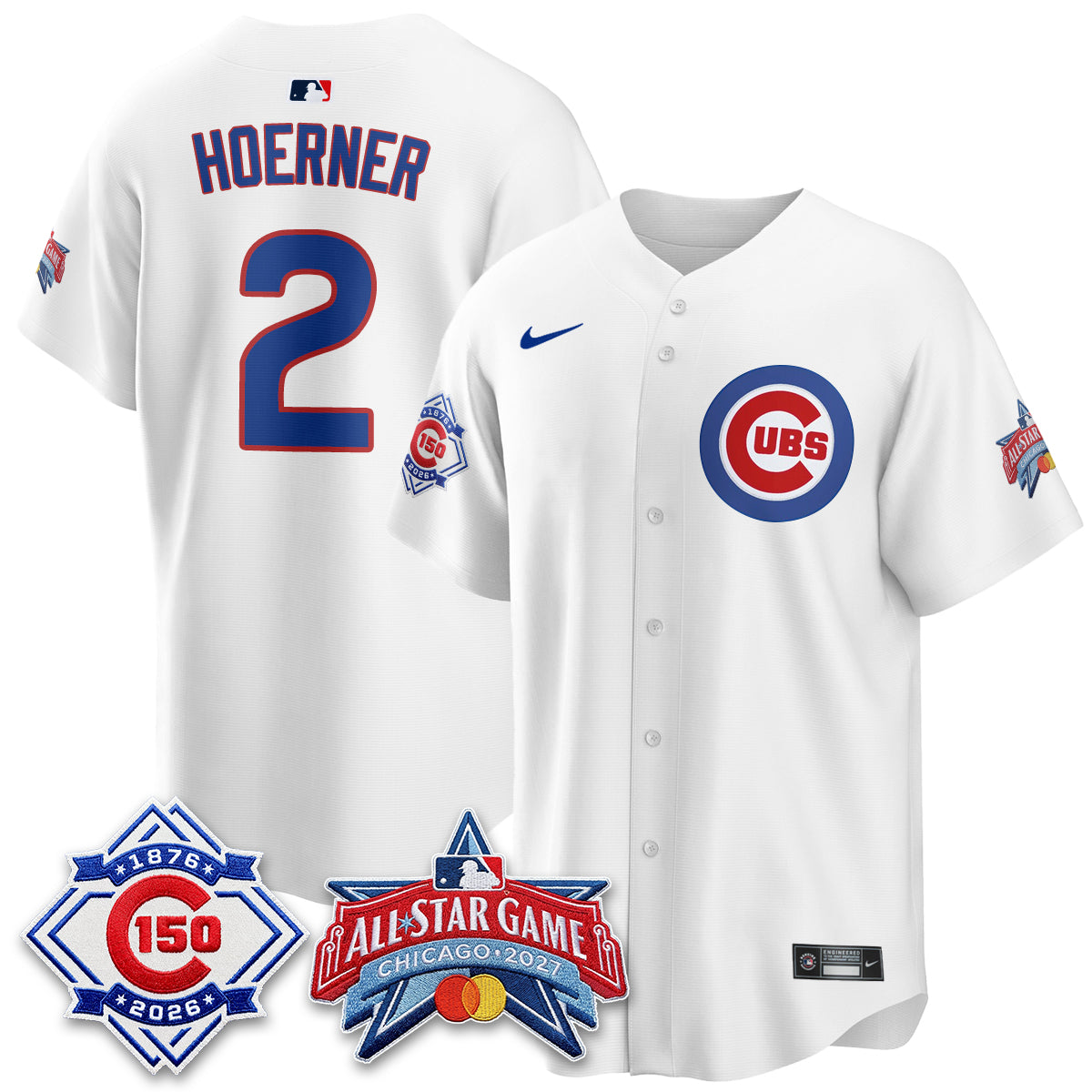Chicago Cubs 2027 All Star Game Vapor Limited Jersey - Stitched