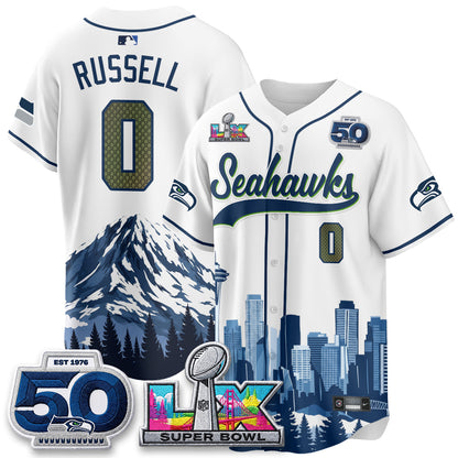 Seattle Seahawks City Edition Vapor Baseball Jersey - Stitch
