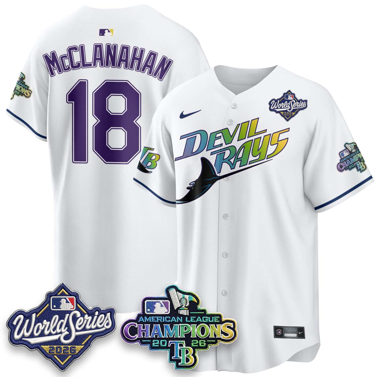 TB 2026 AL Champions Limited White Edition - Stitched