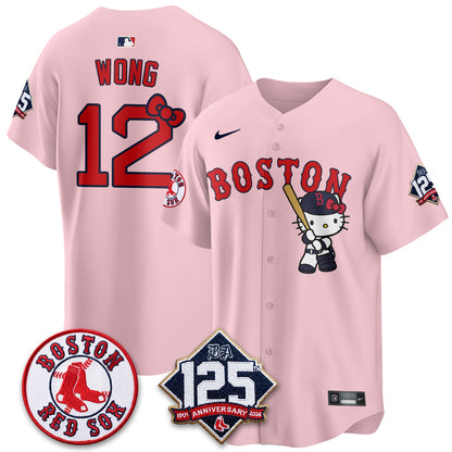 Boston Red Sox x Meow KT Vapor Limited Jersey - Stitched
