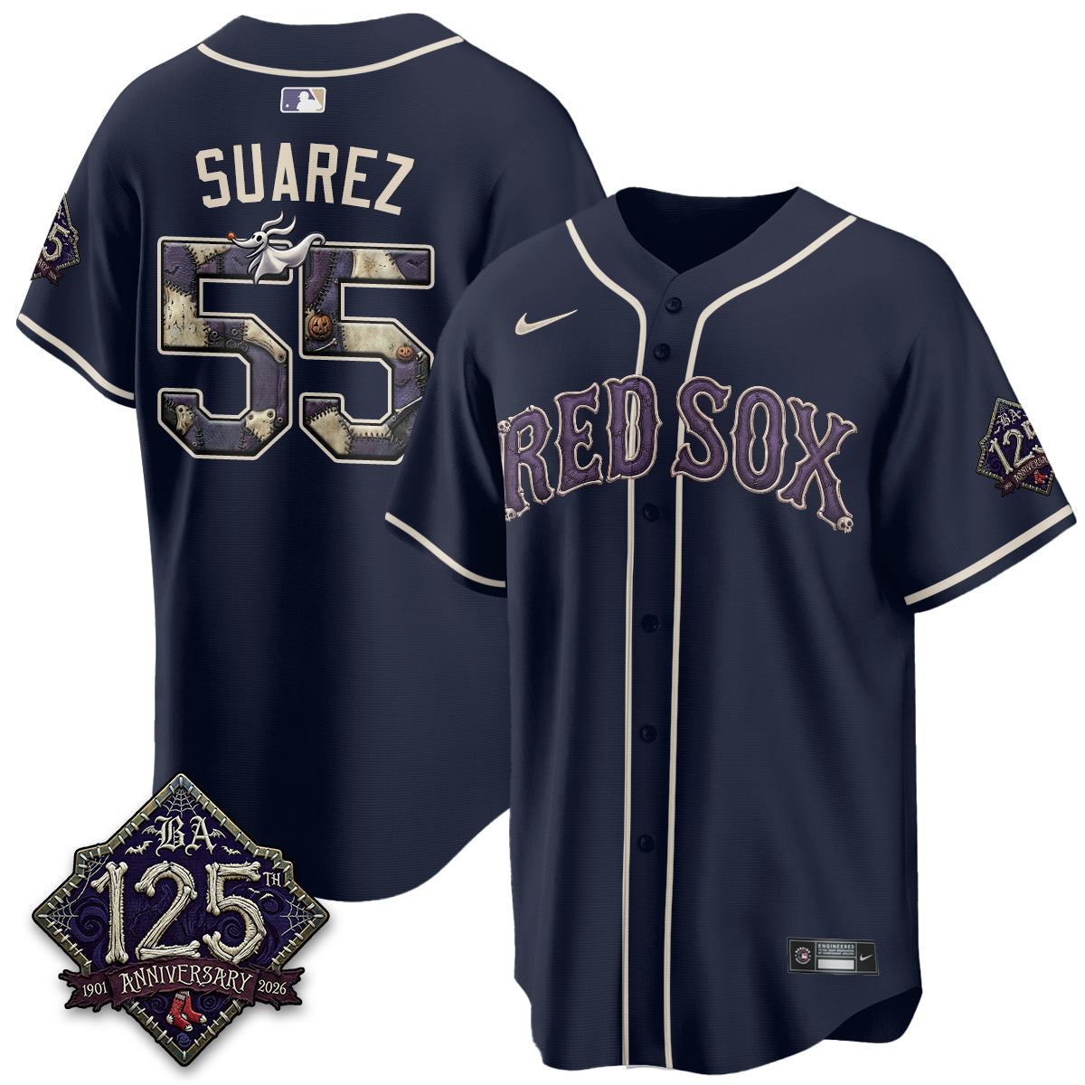 Boston Red Sox Nightmare Vapor Limited Jersey - Stitched