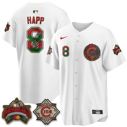 CHC A Nightmare on Wrigley Field Edition Vapor Jersey - Stitched