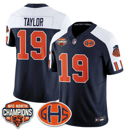 Chicago Bears 2026 Rivalries Split Edition Vapor Jersey - Stitched