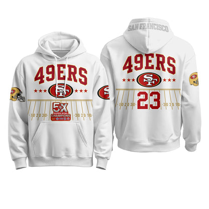 SF 5X SB Fleece Hoodie - Printed