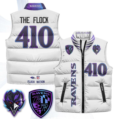 BAL "The Flock" Puffer Vest - Printed (2)