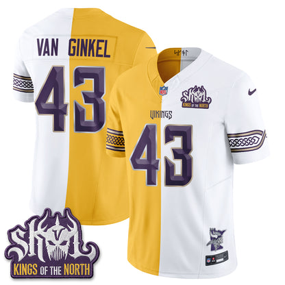 MIN 2026 Rivalries Split V2 Vapor Jersey - Stitched