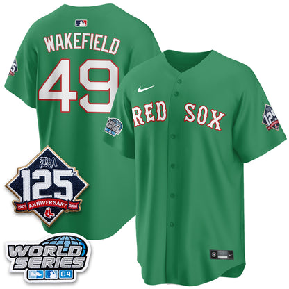 Boston Red Sox Throwback 2004 Vapor Jersey - Stitched