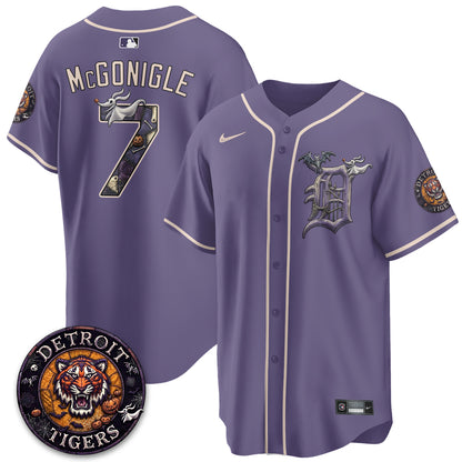 DET Nightmare Edition Vapor Limited Jersey - Stitched