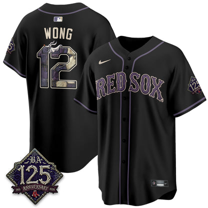 Boston Red Sox Nightmare Vapor Limited Jersey - Stitched