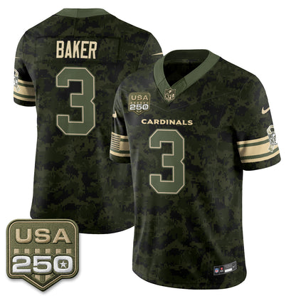 ARI 2026 Salute to Service Vapor Jersey - Stitched