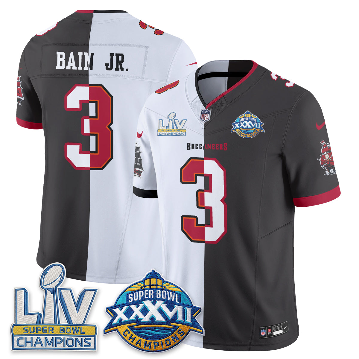 TB S.Bowl Split Edition Vapor Jersey - Stitched