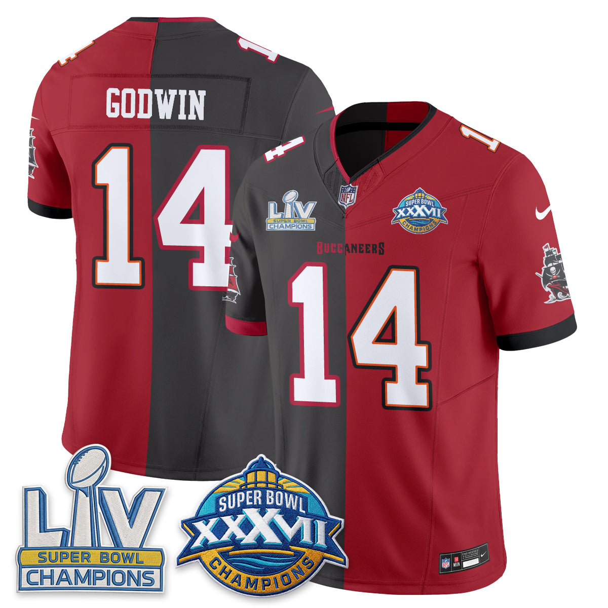TB S.Bowl Split Edition Vapor Jersey - Stitched