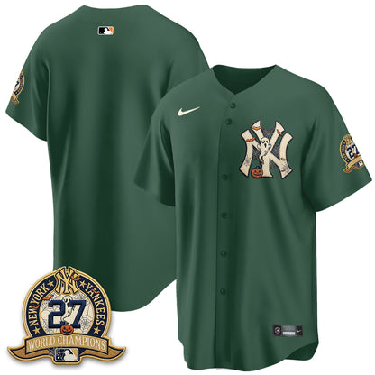 NYY Halloween 2026 Vapor Limited Jersey - Stitched