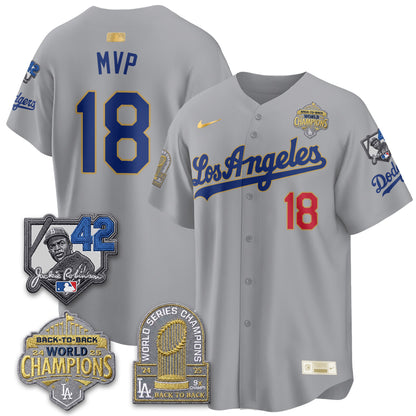LAD 2026 New Era Gold Collection Vapor Limited Jersey - B2B Champs - All Stitched